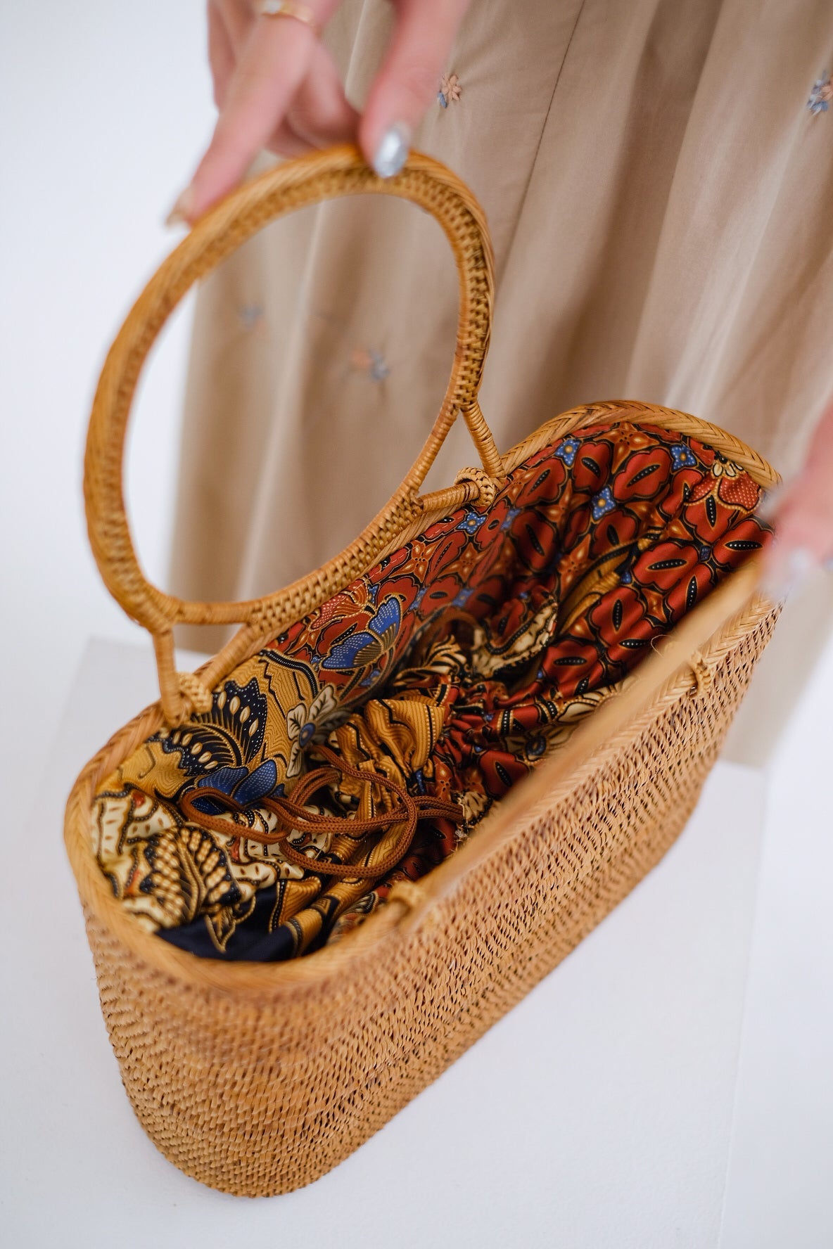 Bali Rattan Woven Bags